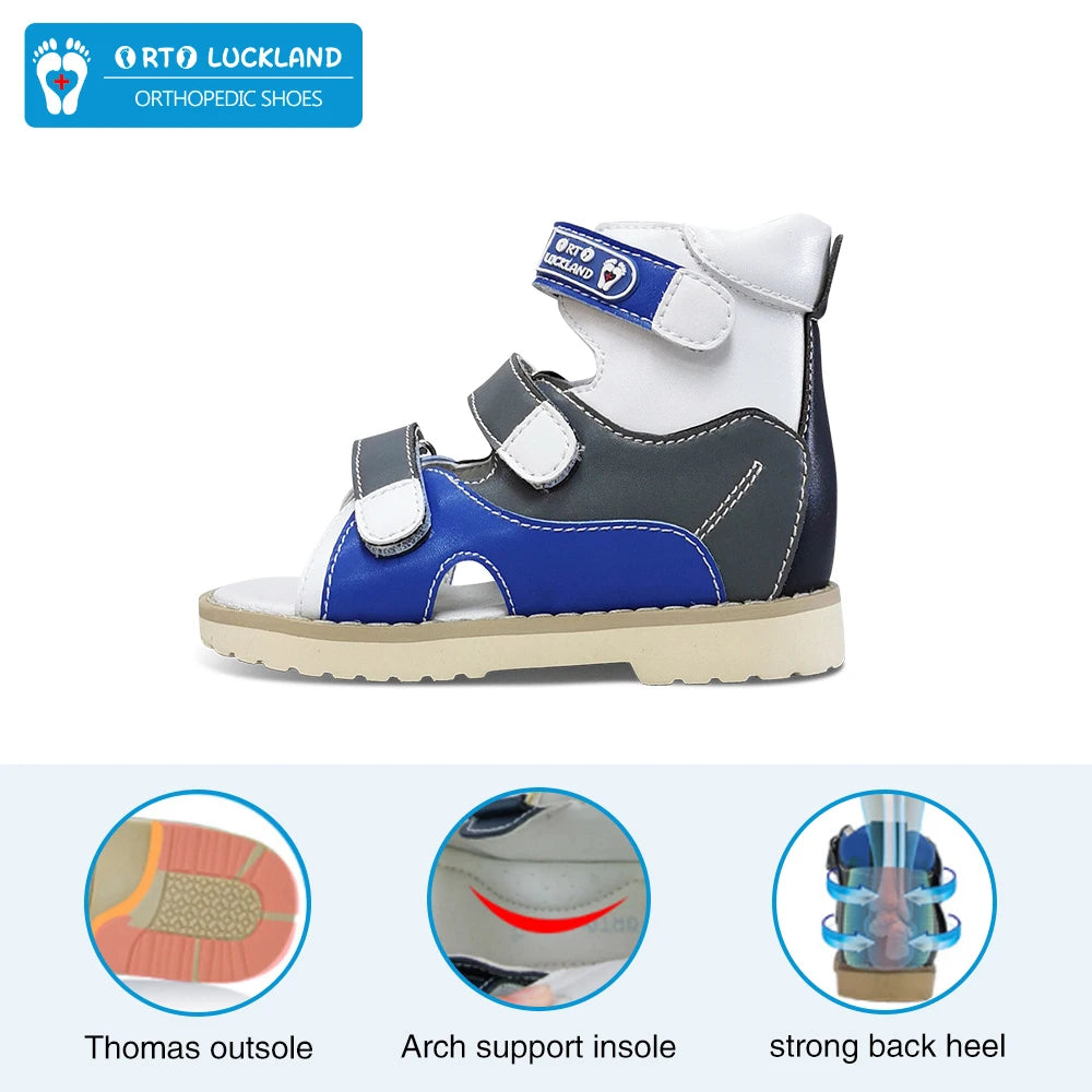Comfort Meets Style: Baby Boys Summer Orthopedic Sandals with Arch Support for Healthy Feet