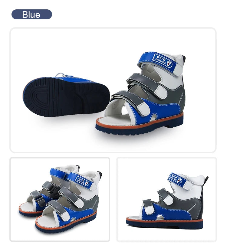 Comfort Meets Style: Baby Boys Summer Orthopedic Sandals with Arch Support for Healthy Feet