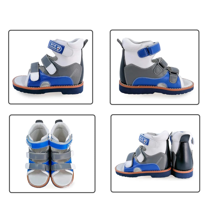 Comfort Meets Style: Baby Boys Summer Orthopedic Sandals with Arch Support for Healthy Feet