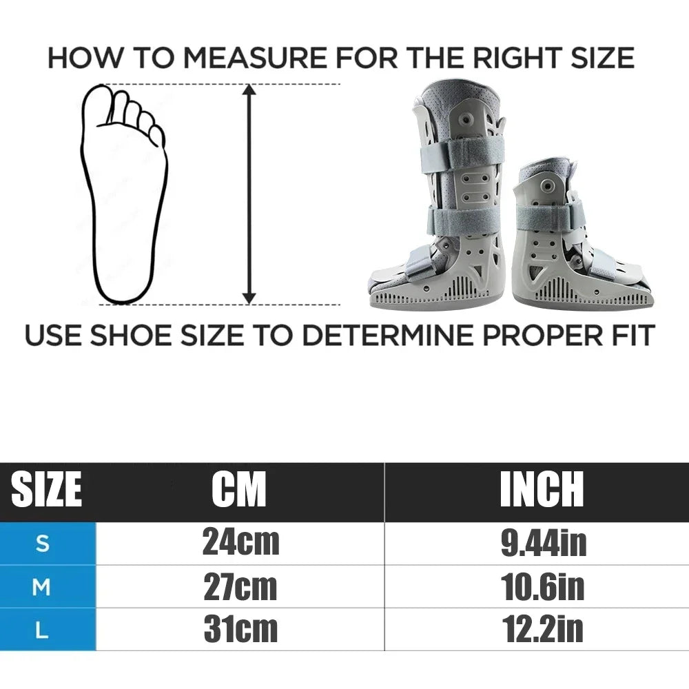 Revolutionary Inflatable Walking Boot - The Ultimate Air Cam Walker for Sprains and Fractures
