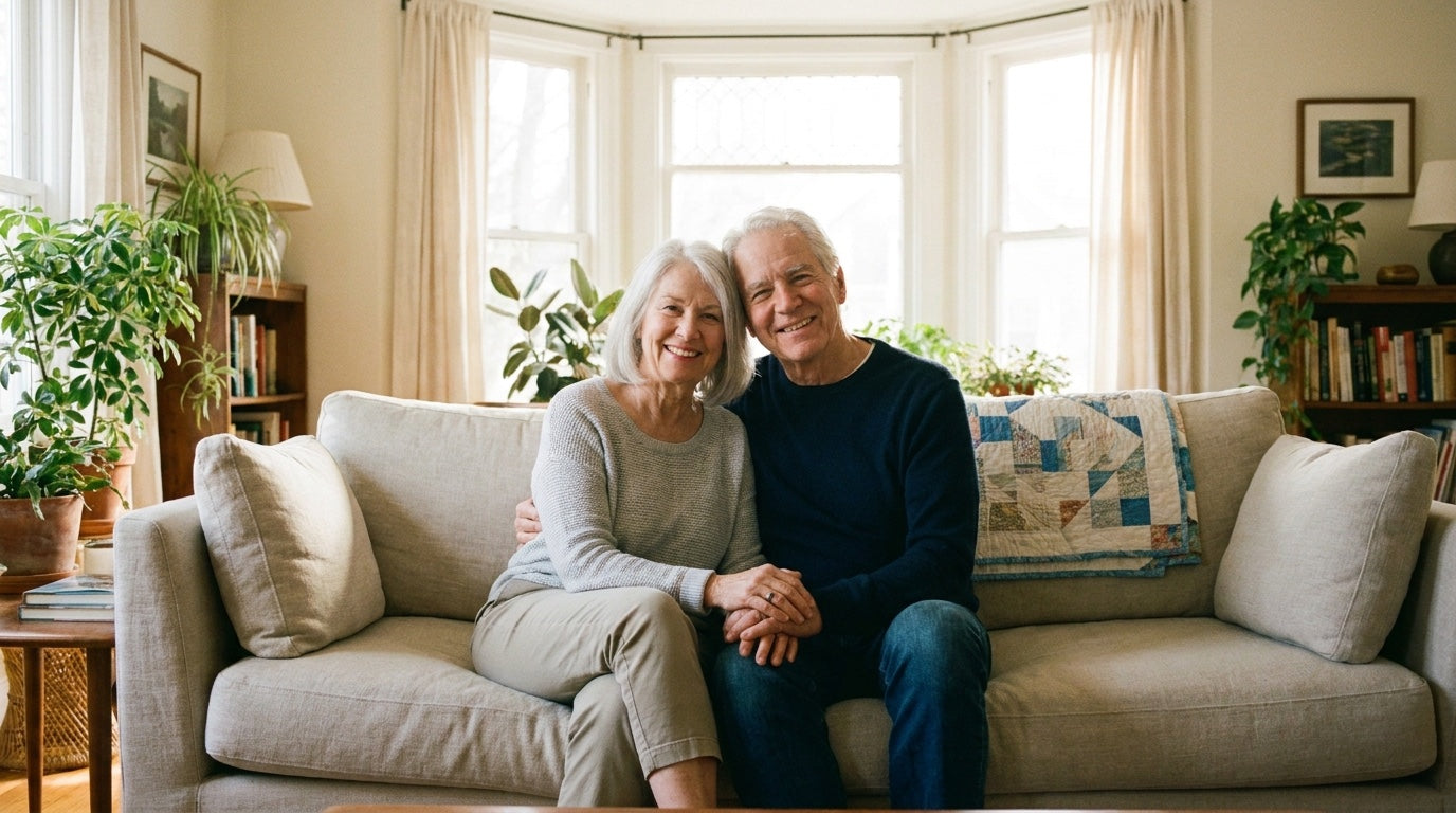Happy couple
